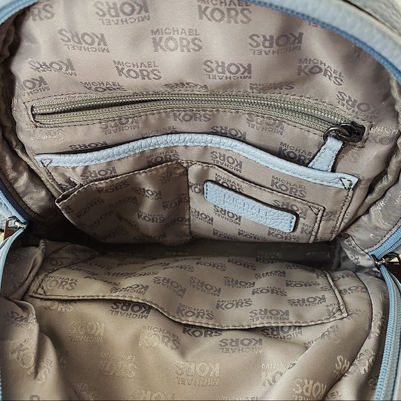 Michael Kors Mini Backpack | Baby Blue - Picture 2 of 10